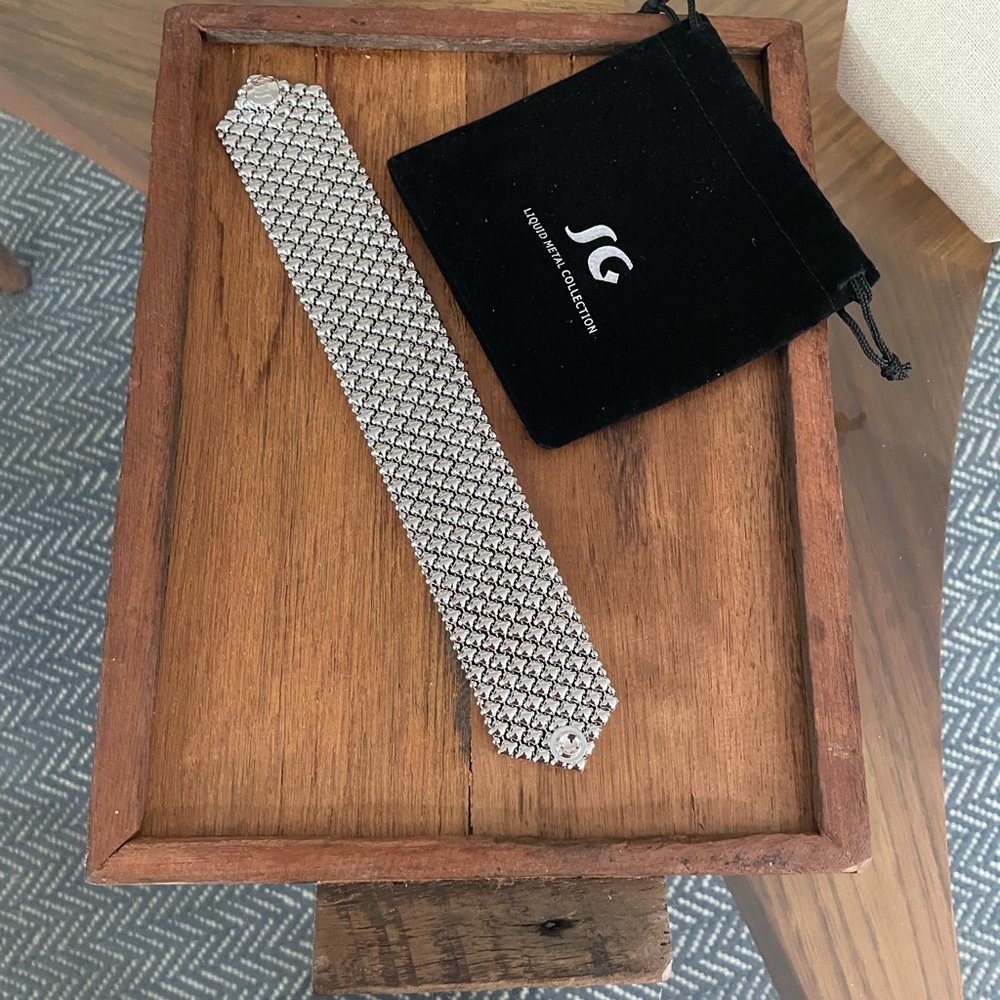 Liquid Metal Collection Bracelet